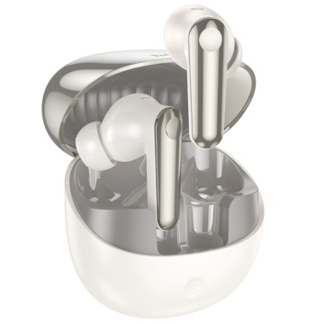 Hoco EQ11 - Casti Wireless, Ear Buds, Bluetooth 5.3, 180h StandBy, 400mAh, Pacifico, Alb - Img 1
