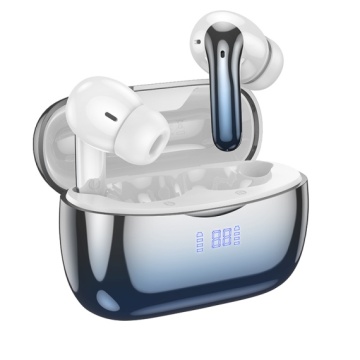 Hoco EQ16 - Casti Wireless, Ear Buds, Bluetooth 5.3, 180h StandBy, 320mAh, Glaze, Albastru - Img 1