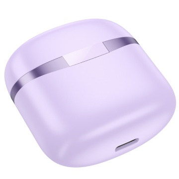 Hoco EQ7 - Casti Wireless, Ear Buds, Bluetooth 5.3, 180h StandBy, 300mAh, Power LED, Snowflake, Violet - Img 2