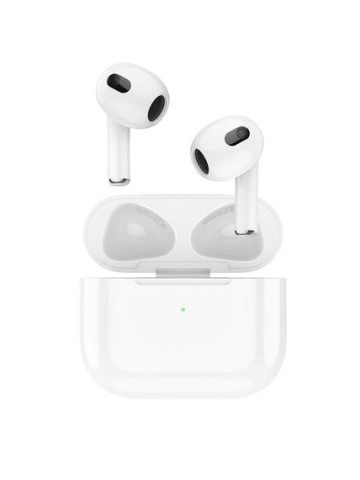 Hoco EW26 - Casti Wireless, Ear Buds, Bluetooth 5.3, 150h StandBy, 300mAh, True, Alb - Img 1