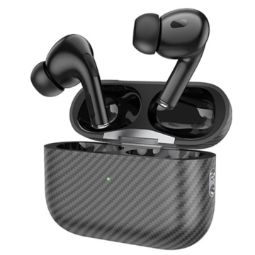 Hoco EW47 Plus - Casti Wireless, Ear Buds, Bluetooth 5.3, In-Ear, 200h Stand-By Carbon Design, 350mAh, Negru - Img 1