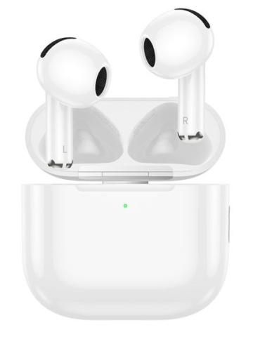 Hoco EW78 - Casti Wireless, Ear Buds, Bluetooth 5.4, 150h, Baterie 300mAh, Alb - Img 4