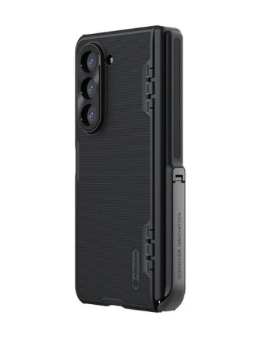 Husa Nillkin, Galaxy Z Fold 5, Frosted Series, PVC, Negru - Img 3