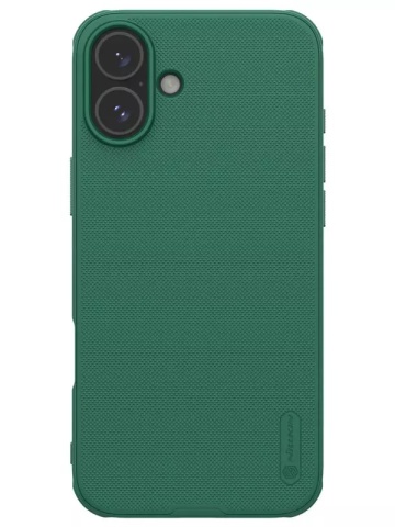 Husa Nillkin, iPhone 16, Frosted Series, PVC, Verde - Img 1