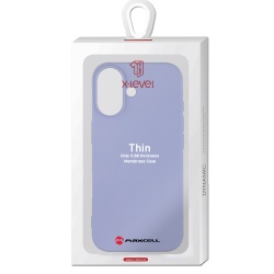 Husa X-Level pentru APPLE iPhone 17 – Thin Series, SoftTouch, TPU – Mov - Img 1