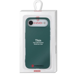 Husa X-Level pentru APPLE iPhone 17 Air – Thin Series, SoftTouch, TPU – verde inchis - Img 1