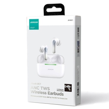 Joyroom JR-BC1 - Casti Wireless, Ear Buds, Bluetooth 5.3, StandBy, 380mAh, Alb - Img 1