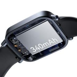Joyroom JR-FT3S - Smartwatch BT5.4 Full Touch Fit-life 128MB Space Gray - Img 5