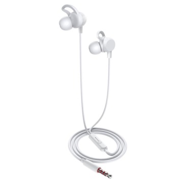 Kaku KSC-705 - Casti cu Fir, In Ear, 3.5mm, 1.2m, Mic & Volume Key, HiFi, Alb - Img 2