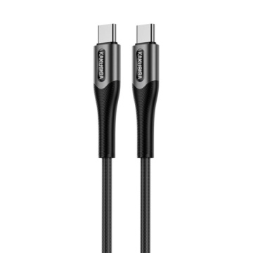 Kaku KSC-724 - Cablu Date si Incarcare, Type-C, PD60W, QC3.0, 3A, 1.2m, Negru - Img 2