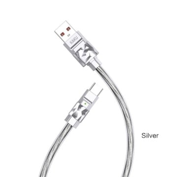 Kaku KSC-956 - Cablu Date si Incarcare, Type-C, PD65W, QC3.0, 1m, Gri - Img 3