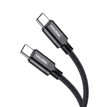 Kaku KSC-970 - Cablu Date si Incarcare, Type-C, PD60W, QC3.0, Braided, 1m, Negru - Img 4