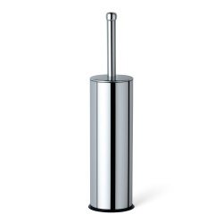 Perie WC ZILAN, suport inox lucios, recipient interior, ZLN6928, argintiu - Img 1