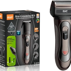 Raf R4018 – Set multifunctional 3 in 1 Tuns, Ras si Trimmer Nas/Urechi, reincarcabil - Img 1