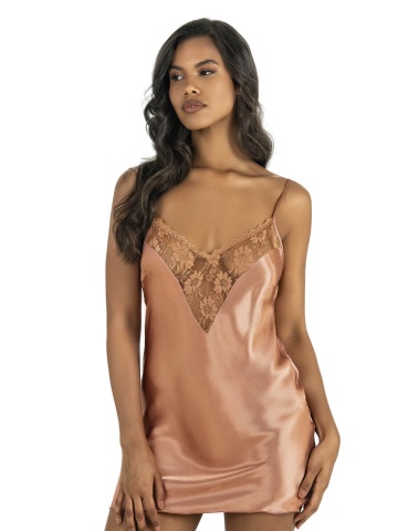 Rochie de noapte Aurora Luxe Charm, Bej - Img 1