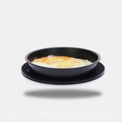 Set 11 accesorii Zilan ZLN8016 pentru friteuza cu aer, diametru 18 cm, tavi, forme si ustensile din silicon si inox - Img 2