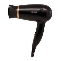 Uscator de par Floria ZLN2953, 1200W, 2 trepte viteza si temperatura, maner pliabil, protectie supraincalzire, concentrator, negru - Img 1