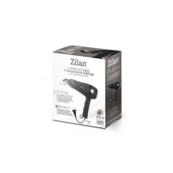Uscator de par Zilan ZLN9143, 2000W, 3 trepte temperatura, 2 trepte viteza, functie ionica, aer cald si rece, cablu retractabil, negru - Img 3