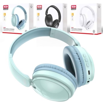 XO BE36 - Casti Wireless, Over Ear, Bluetooth 5.0, 180h StandBy, Gaming, Crystal, Verde - Img 2
