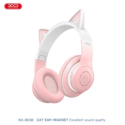 XO BE38 – Casti wireless On Ear BT 5.3, 300mAh, roz - Img 4