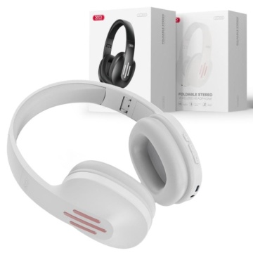 XO BE39 - Casti Wireless, Over Ear, Bluetooth 5.0, 180h StandBy, Gaming, Foldable, Alb - Img 1