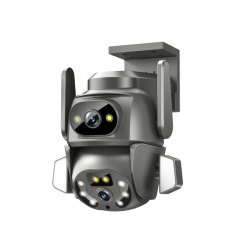 XO CR04 - Camera IP Wi-Fi, 4MP de exterior, NightVision, LED Infrarosu + Alb, Robot, Interfata Multilingva, - Img 2
