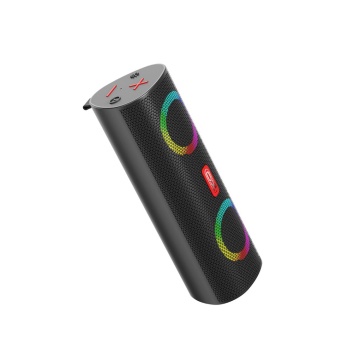 XO F43 - Boxa Portabila Bluetooth 5.2 2x5W 1200mAh RGB Negru - Img 3