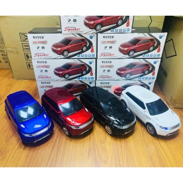 Boxa portabila Bluetooth in forma de mașina, MP3, USB-A, Albastru - Img 3