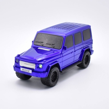Boxa portabila Wstern 8W, Bluetooth, Radio, Albastru - Img 1