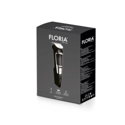 Floria ZLN8573 – Masina de tuns, 3W, autonomie 60 min, 4 gratare, negru+argintiu - Img 3