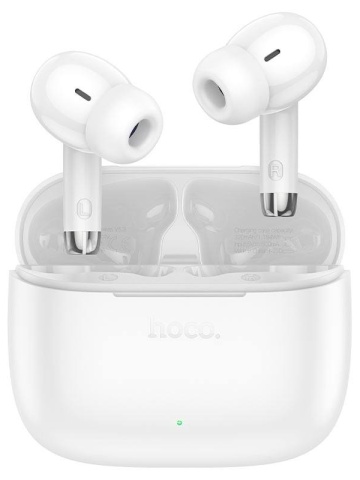 Hoco EQ2 - Casti Wireless, Ear Buds,, Bluetooth 5.3, 180h StandBy, Baterie 300mAh, Alb - Img 3