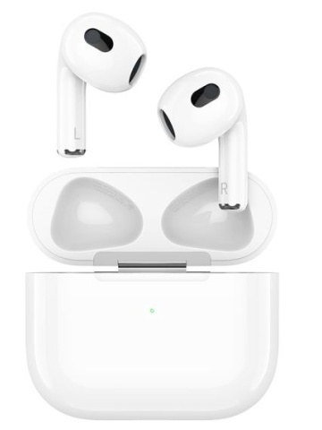 Hoco EW46 - Casti Wireless, Ear Buds, Bluetooth 5.3, Cat Case, 150h StandBy, 300mAh, Cream - Img 5