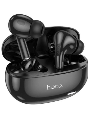 Hoco EW60 - Casti Wireless, Ear Buds, Bluetooth 5.3, Baterie 150h StandBy, 300mAh, HiFI, Norman, Negru - Img 3