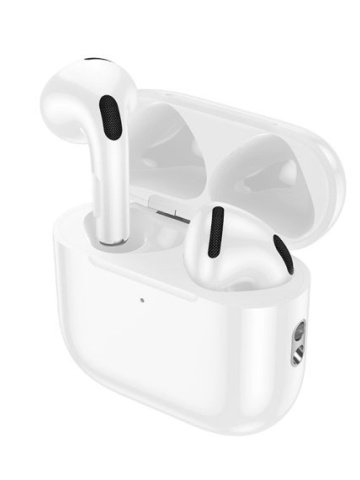 Hoco EW64 - Casti Wireless, Ear Buds, Bluetooth 5.3, Baterie 300mAh, 180h, Slide Tuning, Alb - Img 2