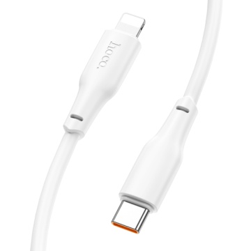 Hoco X93 - Cablu Date si Incarcare, Type-C, PD60W, QC3.0, 1m, Alb - Img 3