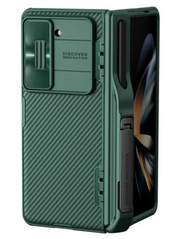 Husa Nillkin, Galaxy Z Fold 5, CamShield Pro, TPU, Verde - Img 2