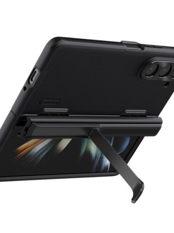 Husa Nillkin, Galaxy Z Fold 5, Frosted Series, PVC, Negru - Img 4