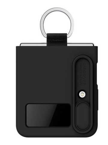 Husa Nillkin, SA Galaxy Z Flip 4, CamShield Silky, TPU, Negru - Img 3