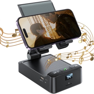 Joyroom JR-MH01 - Statie MultiFunction 3 in 1, Incarcare, Boxa portabila si suport Stand, Birou, Negru - Img 1