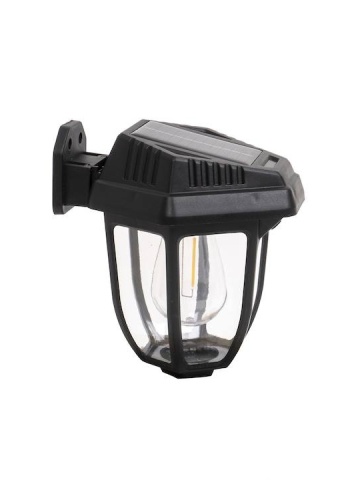 Lampa solara tip felinar 18W Smartix, Acumulator 1200mAh, Senzor 5-8M, Pentru exterior, Suport inclus, Panou solar inclinat, 600 Lumeni, Negru - Img 5