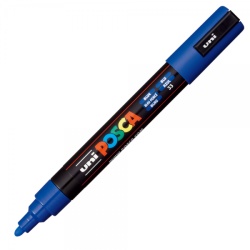 M1505 - 4 Markere UNI Posca Culori Intense pc-3m, Varf rotund, 0.9-1.3mm - Img 4