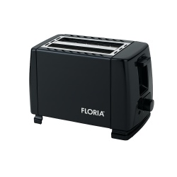 Prajitor de paine Floria ZLN1826 – 700W, 7 nivele de rumenire, 2 fante, buton oprire, functie dezghetare si reincalzire, negru - Img 1