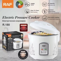 Raf R180 – Oala electrica sub presiune cu abur 5L, 1000W, suprafata antiaderenta, gatit si incalzit - Img 2