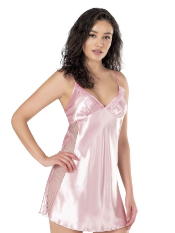 Rochie de noapte Aurora Luxe Perle, Roz - Img 3