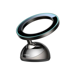 Suport auto magnetic Joyroom JR-ZS357 pentru bord – montaj adeziv, fixare stabila, magnetic puternic, negru - Img 1