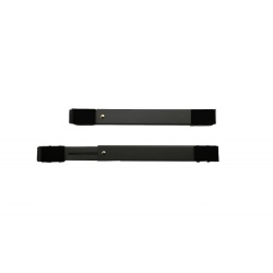 Suport mobil extensibil ZILAN, fier, sistem frana, 128kg, ZLN4767, negru - Img 1