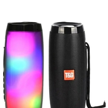 TG317 - Boxa portabila, Bluetooth Radio Lumini MP3 TF/USB-A, Negru - Img 1