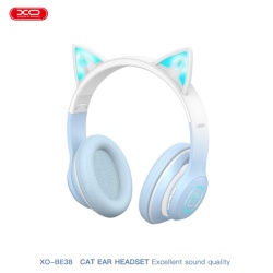 XO BE38 – Casti wireless On Ear BT 5.3, 300mAh, albastru - Img 5