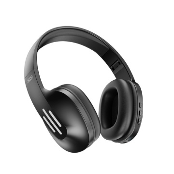 XO BE39 - Casti Wireless, Over Ear, Bluetooth 5.0, 180h StandBy, Gaming, Foldable, Negru - Img 2