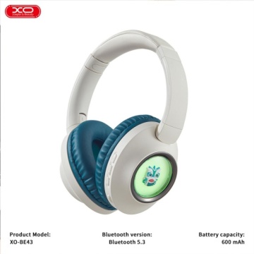 XO BE43 - Casti Wireless, On Ear, Bluetooth 5.3, 600mAh, Verde - Img 1